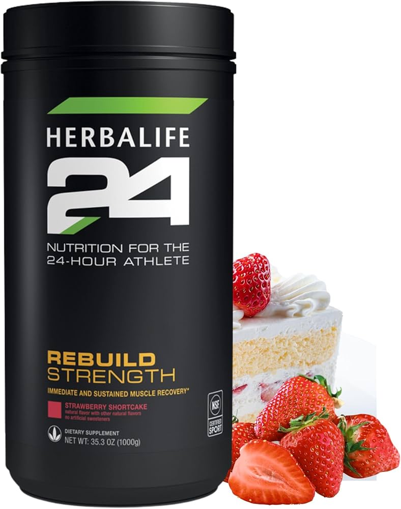 Herbalife24 Rebuild Strength Powder – Post - Workout Whey & Casein Recovery Shake (Chocolate) - Viva Leaf