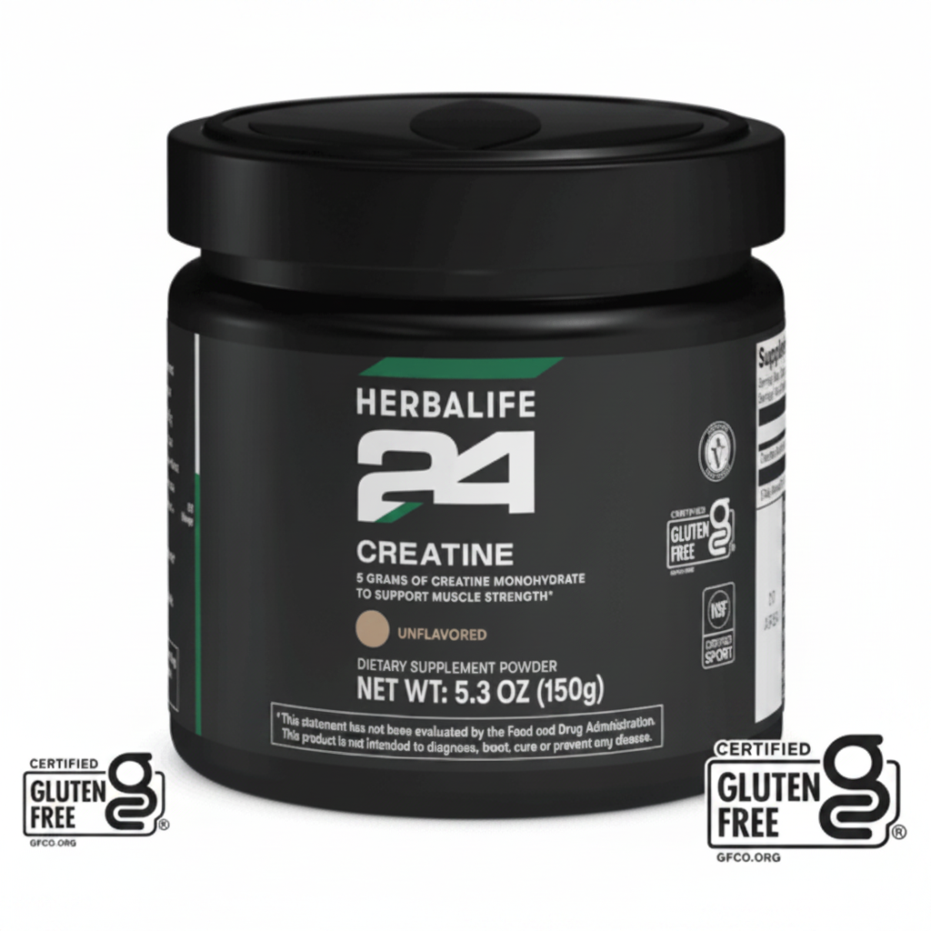 Herbalife24 Creatine Monohydrate Powder, Unflavored, 5g Per Serving 