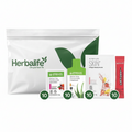 Herbalife Mega Tea On-the-Go Kit, Energy and Collagen Hydration Set, 10 Count