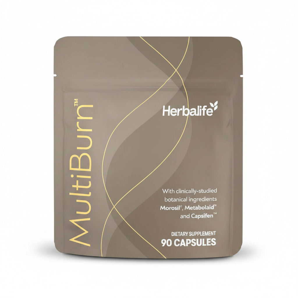 Herbalife MultiBurn™ – Vegan Botanical Blend Dietary Supplement (90 Capsules)