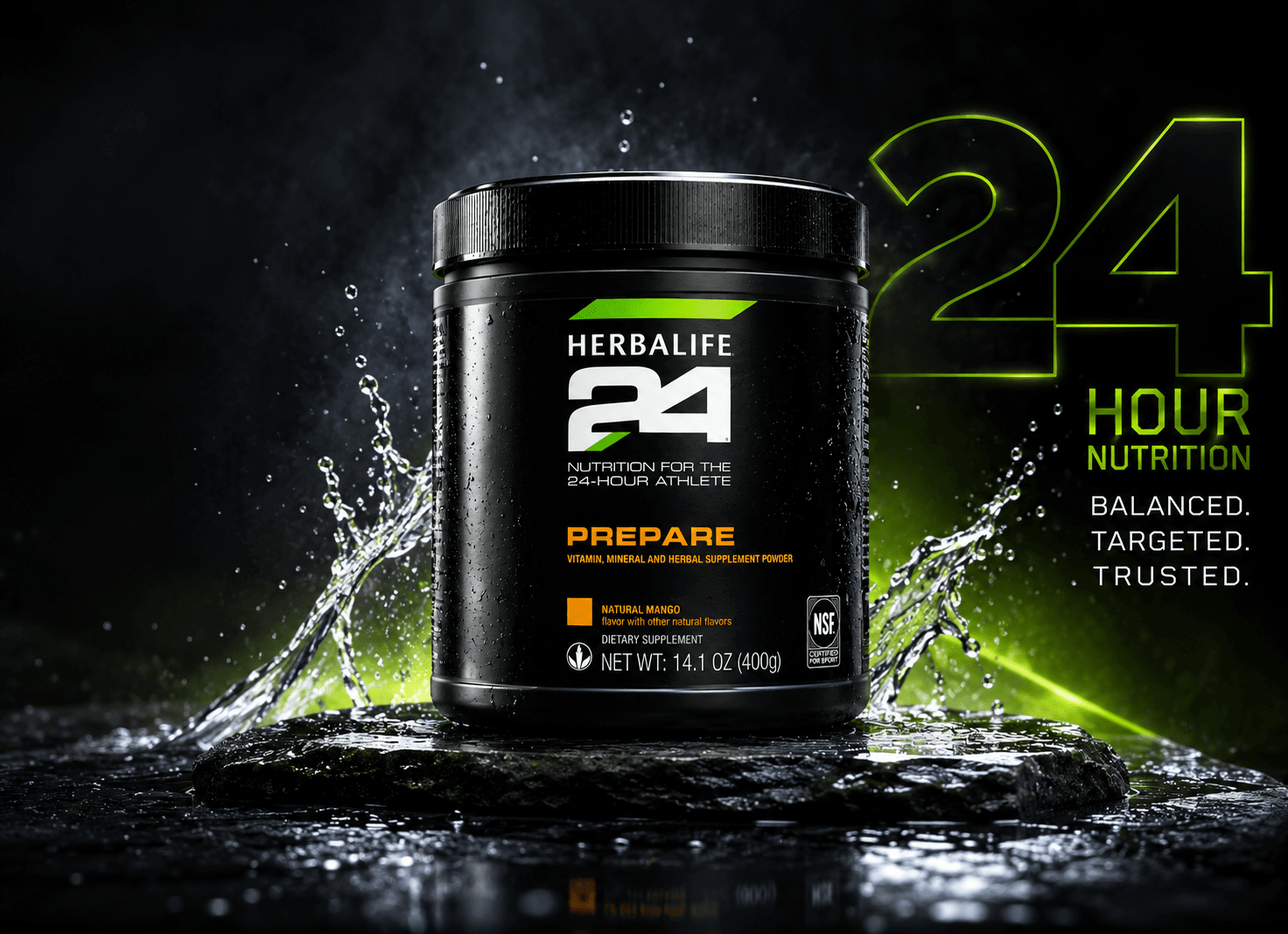 Herbalife24® Prepare Pre - Workout | Ignite Focus, Blood Flow & Performance - Viva Leaf