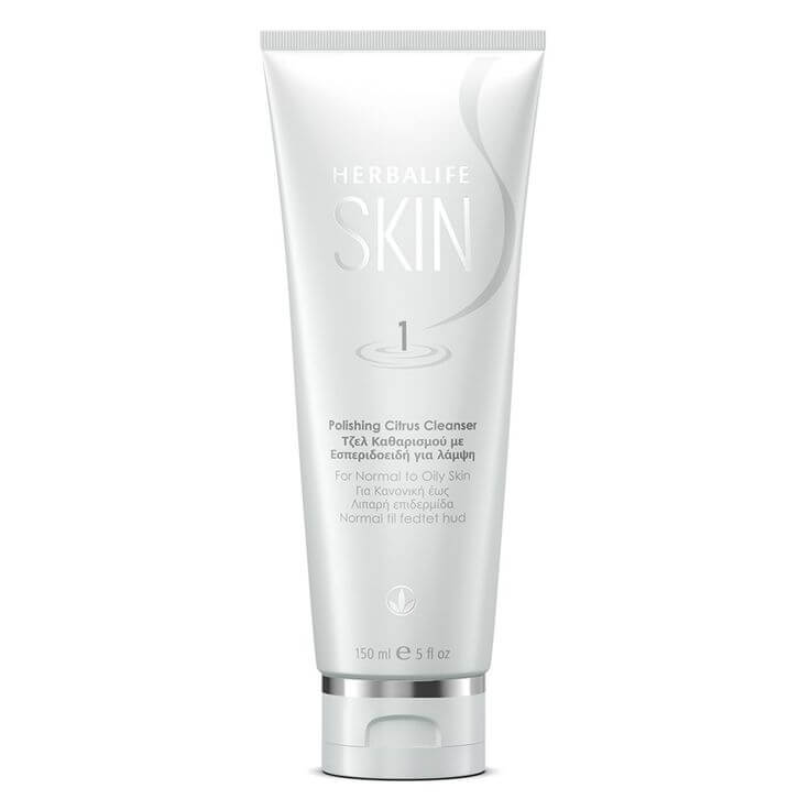 Herbalife Skin Polishing Citrus Cleanser for Normal to Oily Skin - Viva Leaf