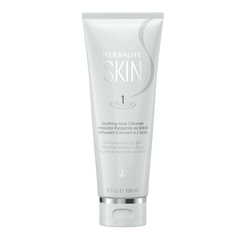 Herbalife Skin Soothing Aloe Cleanser – Gentle Facial Wash for Normal to Dry Skin - Viva Leaf