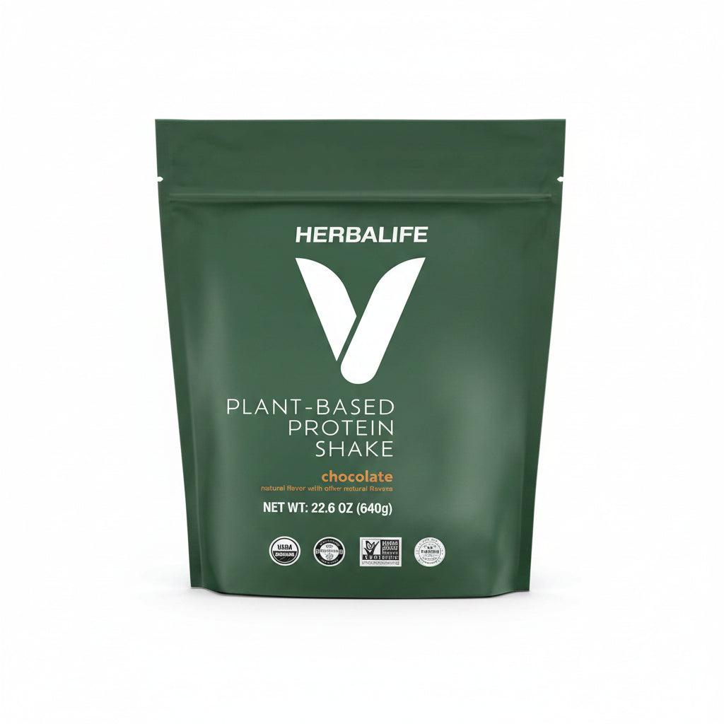 Herbalife V Plant-Based Protein Shake, Organic Vegan Nutrition Powder