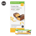 Herbalife Protein Bar Deluxe Citrus Lemon Flavor - Milk Chocolate Covered Snacks (14 Bars) - Viva Leaf