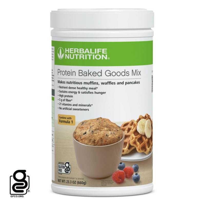 Herbalife® Protein Baked Goods Mix | High - Protein Powder for Nutritious Muffins, Waffles & Pancakes (23.3 Oz) - Viva Leaf
