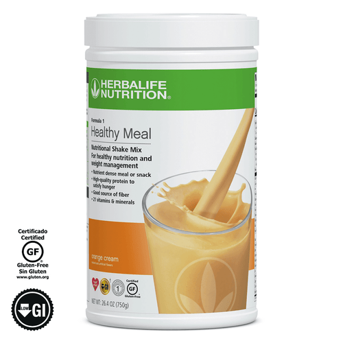 Herbalife Formula 1 Healthy Meal Nutritional Shake Mix Orange Cream (750 g) - Viva Leaf