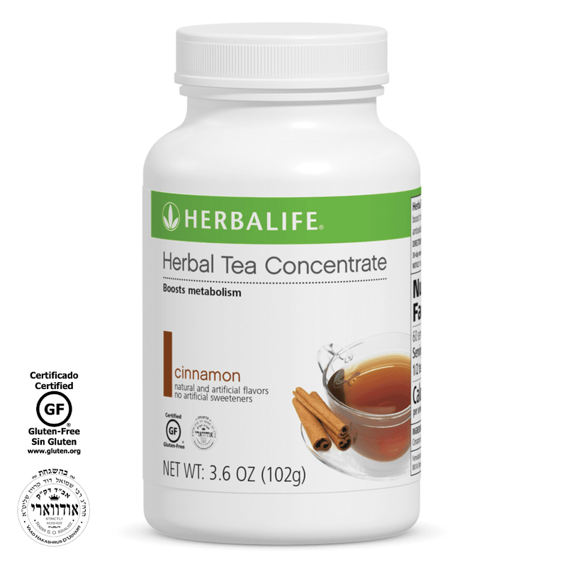 Herbalife® Herbal Tea Concentrate Cinnamon | Instant Energy & Metabolism Support Powder (3.6 oz) - Viva Leaf