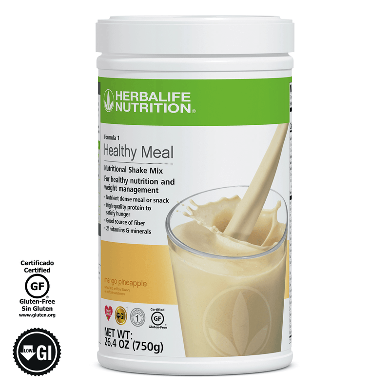 Herbalife Formula 1 Healthy Meal Nutritional Shake Mix Mango Pineapple (750 g) - Viva Leaf