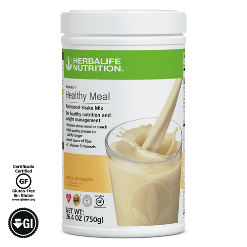 Herbalife Formula 1 Healthy Meal Nutritional Shake Mix Mango Pineapple (750 g) - Viva Leaf