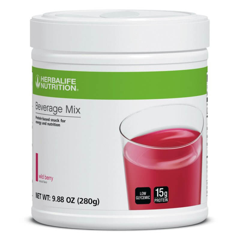 Herbalife® Herbal Beverage Mix Wild Berry | High - Protein Powder Snack Mix with 0g Sugar (9.88 Oz / 280 g) - Viva Leaf