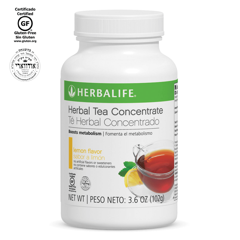 Herbalife® Herbal Tea Concentrate Lemon | Instant Energy & Metabolism Support Powder (3.6 oz) - Viva Leaf