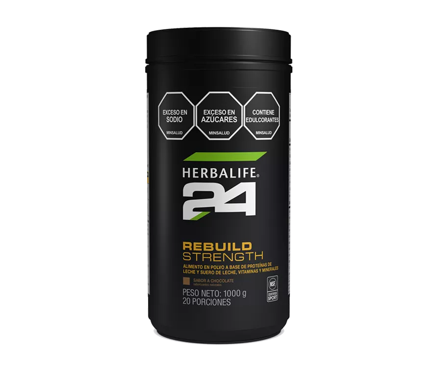 Herbalife24 Rebuild Strength Powder – Premium Post-Workout Whey & Casein Recovery Shake (Chocolate)