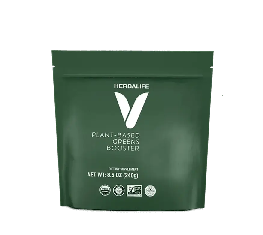 HERBALIFE V Plant - Based Greens Booster – Certified Organic Superfood Powder Packets - Viva Leaf